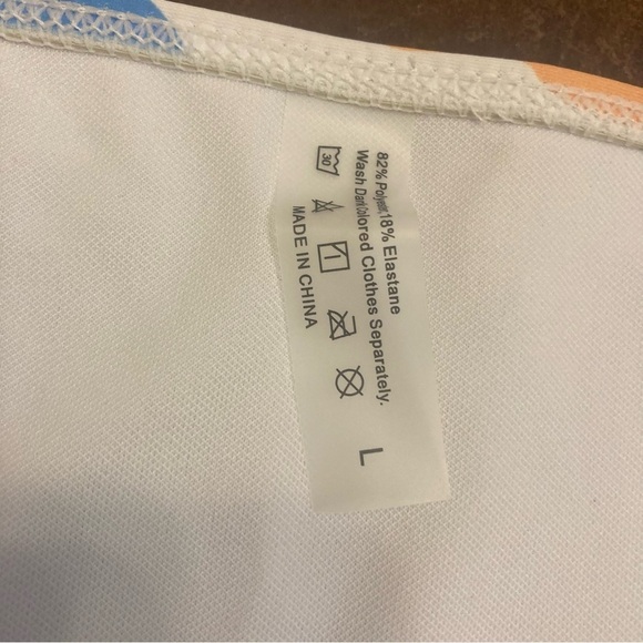 Juniors Large Two Piece Bikini Swimsuit - Picture 2 of 2